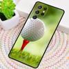 A golf ball sport Phone Case for Samsung Galaxy note 10 pro S26 Ultra S23 S24 FE S25 S21 S22 PLUS shockproof Cove