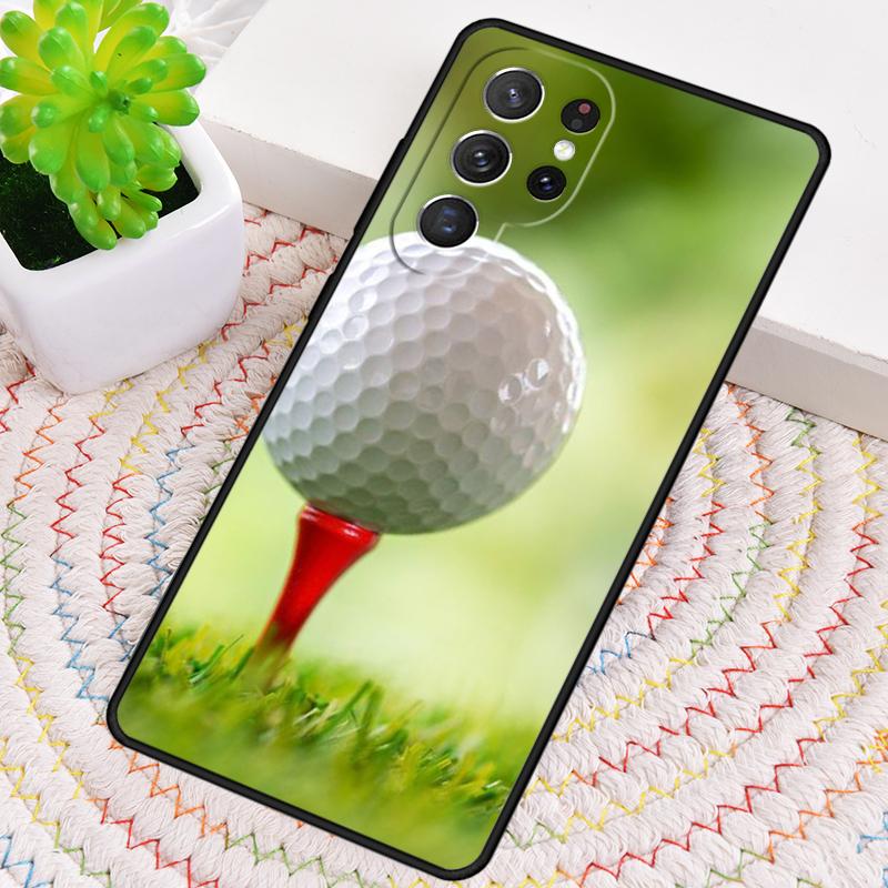 A golf ball sport Phone Case for Samsung Galaxy note 10 pro S26 Ultra S23 S24 FE S25 S21 S22 PLUS shockproof Cove