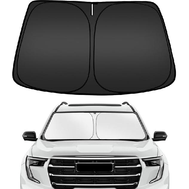 ARISMOTOR Windshield Sun Shade For Hyundai Kona 2024-2025 2026,  Fit Foldable Front Window Sunshade Sun Visor Protector, Block UV Rays Keep Your Car