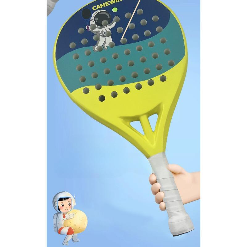 Neues Tischtennis-Schläger für Kinder Karbonfaser Leichtgewicht Strandkäfig Trainingsausrüstung für Kinder