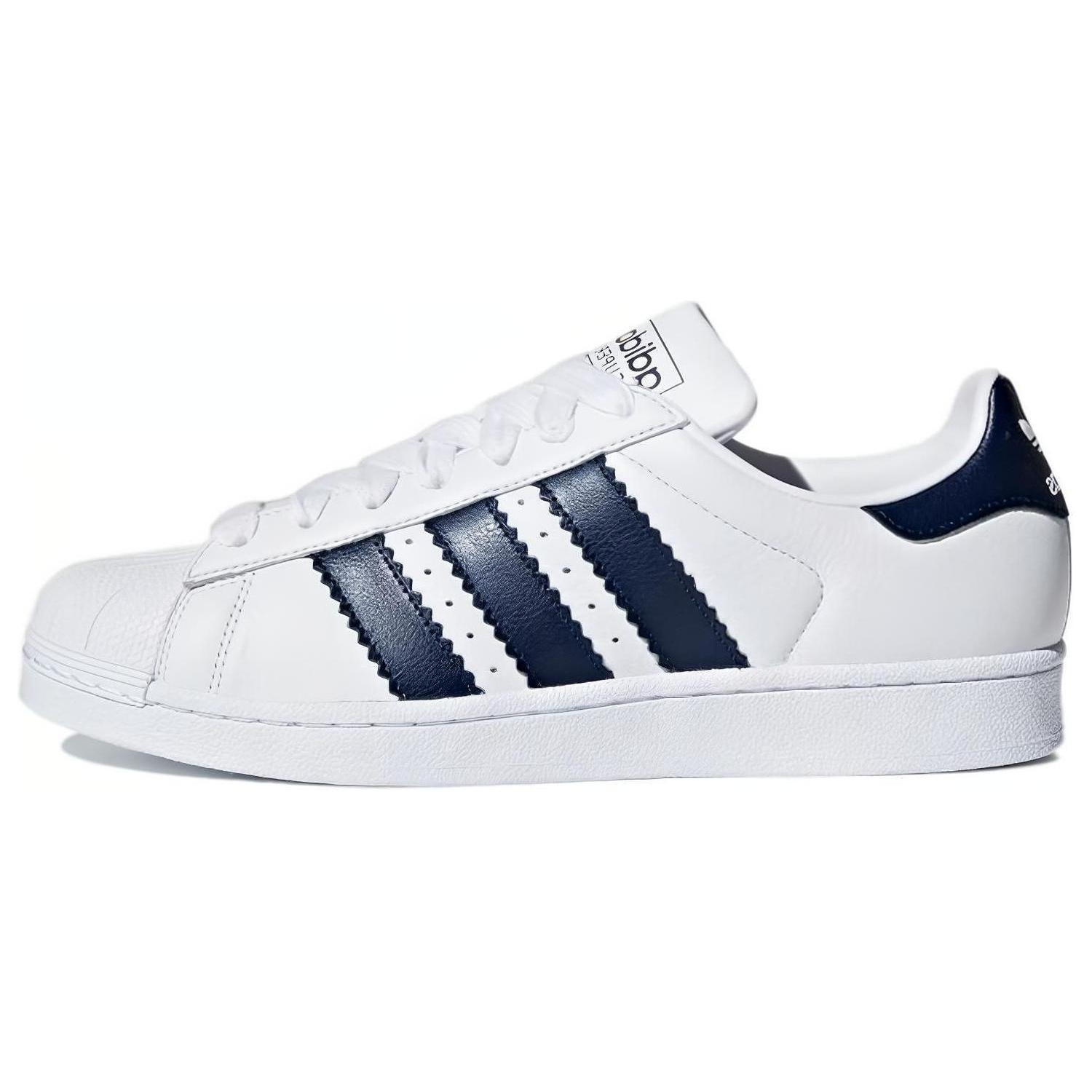 adidas Superstar Enlarged Stripes Collegiate Navy Men s BD8069 EU 40⅔