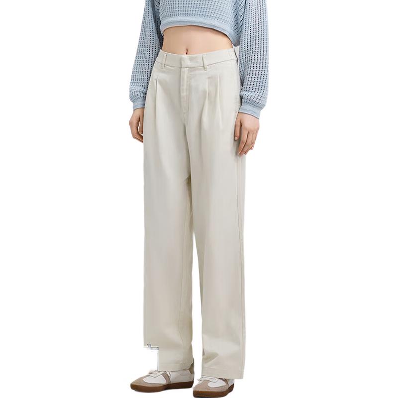 Semir Women's Solid Color Wide-Leg Casual Pants