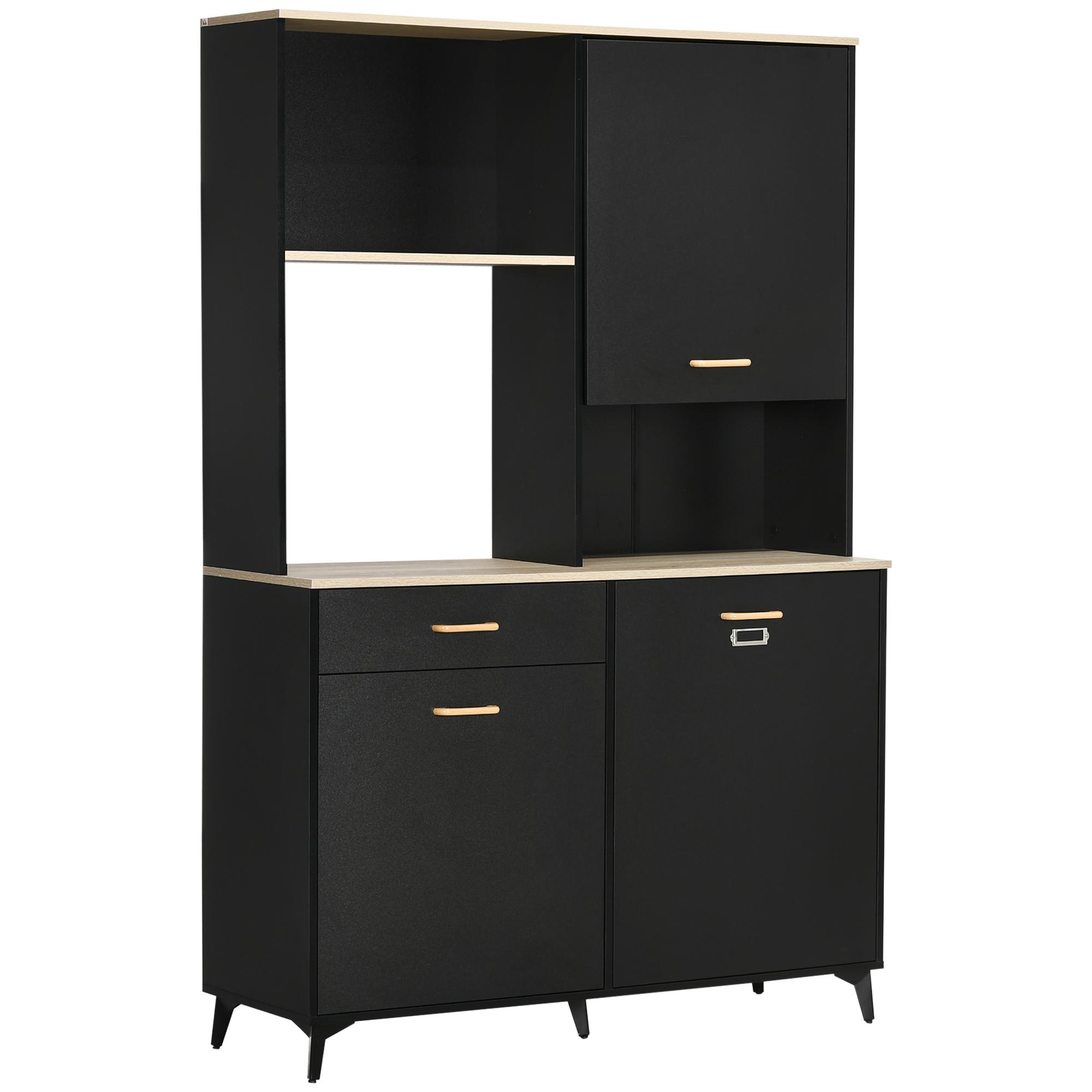 Kitchen Pantry with Drawer Cabinets and
