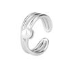 925er Sterlingsilber Wickelperlenringe Für Damen Paar Vintage Luxusschmuck Damen Accessoires Schmuck Moneys 925