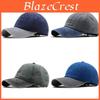 Waterwash Vintage Cotton Baseball Cap With Curved Brim For Outdoor Travel And Casual Wear