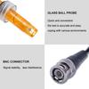 Replacement Probe with BNC Interface 3m Cable 0-14PH Q9 Probe Controller Oxidation-Reduction Potential Sensor Hydroponic Laboratory Testing Instrument