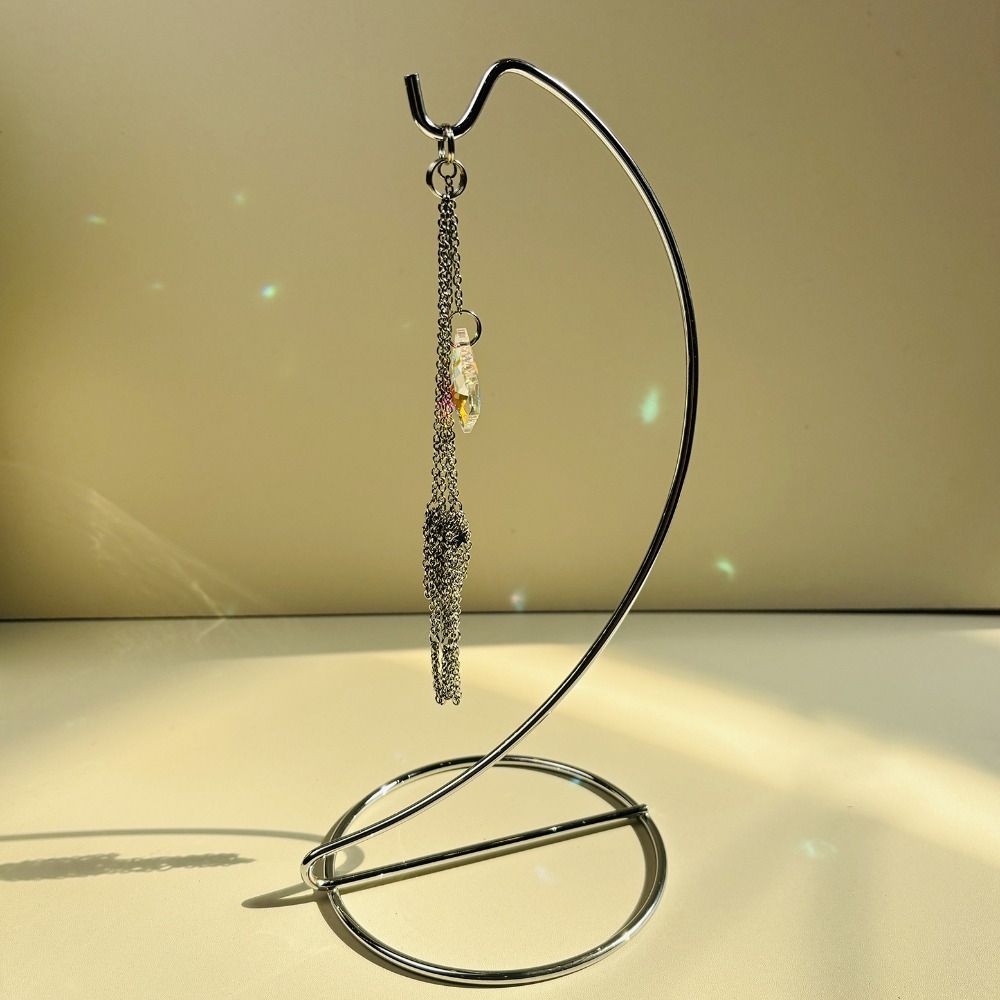 With Display Stand Stone Holder Interchangeable Tabletop Ornament Crystal Holder Cage