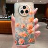 For Realme 14 Pro Plus 5G Case Luxury Flower Soft Slim TPU Phone Housing For Realme 14 Pro 14Pro+ Funda Transparent Back Covers