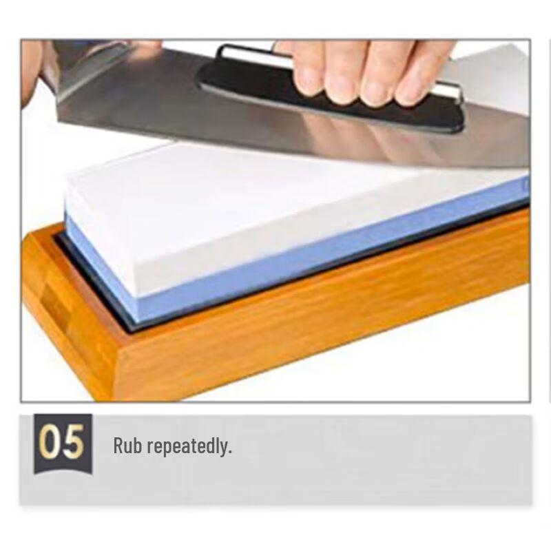 Kamień ostrzący Podstawa bambusowa