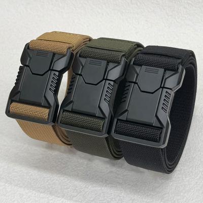Zinc Zinc Alloy Buckle Canvas Belt Adjustable Jeans Waistband Casual Waist Belts  Belt Accessories