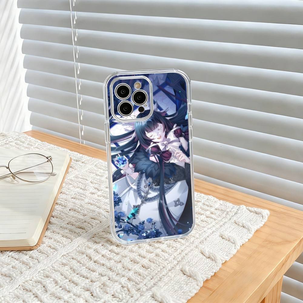 Genshin Impact Columbina   Phone Case For iPhone17,16,15,14,13,12,11 Plus,Pro Max Soft Transparent Cover