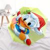1pc Christmas Donald Duck Holiday Automatic Opening and Closing Umbrella - Lightweight 3-Fold Design, Suitable for Fans, Travel, Daily Use,