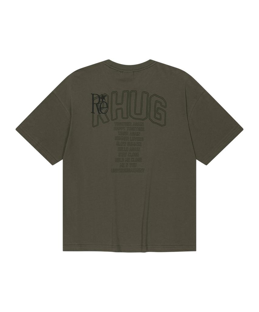Yunibeoseugameonteu Happy Family Crop T-Shirt_Brown