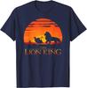 Hot Fashion Lion King Classic Sunset Walk T-Shirt S-4XL Four Seasons Gift Unisex