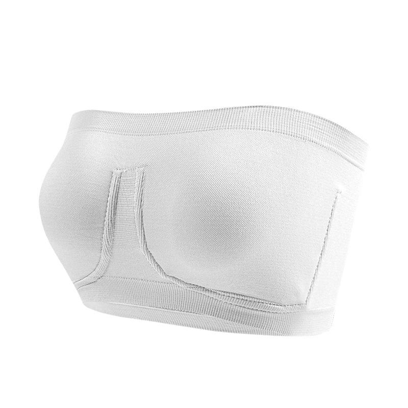 Strapless Wireless Bandeau Bra