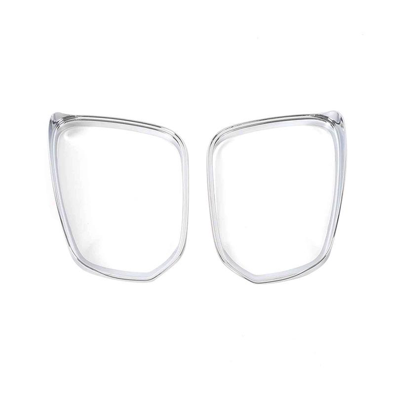 Toyota VOXY/NOAH 90 Series Carbon Fiber Rearview Mirror Cover with Rain Eyebrow Decorative Sticker.