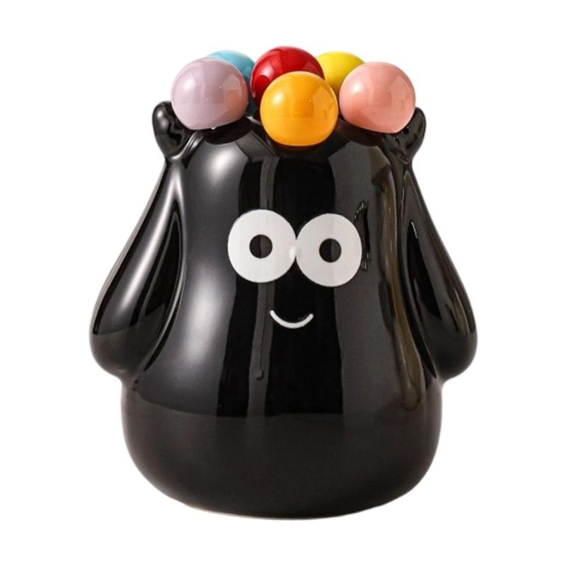 Modern Ceramic Storage Container For Fruit Forks Practical Kitchen Tool Set Desktop Dinning Accessories Organiser