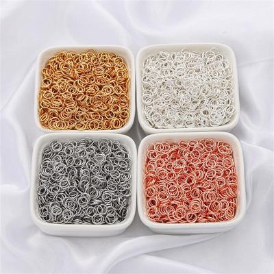 50 Stück Kupfer-Biegeringe für die DIY-Schmuckherstellung