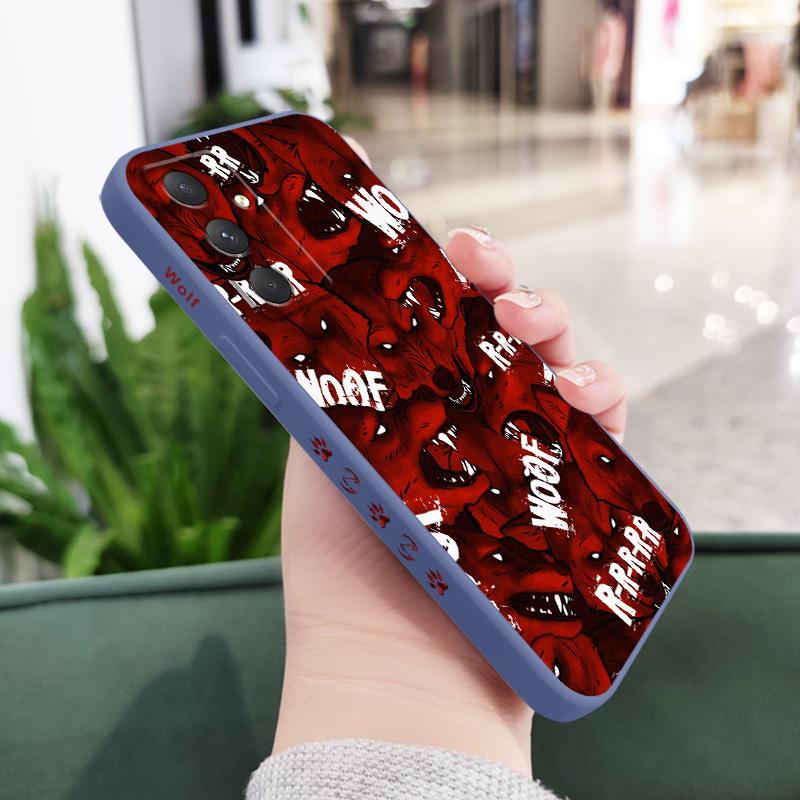 

Ferocious Wolf Phone Case For Samsung Galaxy A56 A36 A26 A16 A06 A17 A07 A55 A35 A25 A15 A05 A54 A34 A24 A14 A04 4G 5G Cover Samsung A04E світло-синій колір