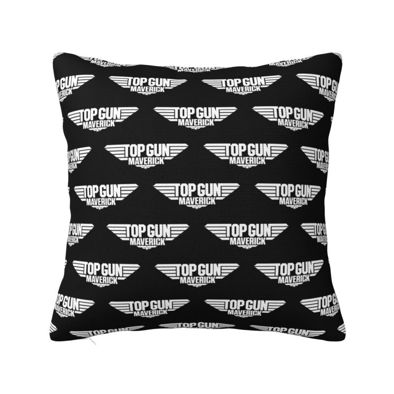 Custom Tom Cruise Maverick Film Top Gun Luxury Throw Pillow Cover Living Room Decoration Cushions for Sofa