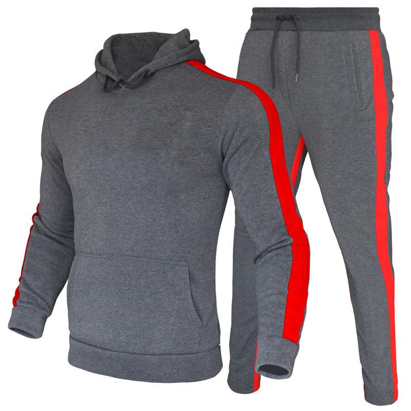 2024 New Autumn Men Sets 2-Piece Hoodies+Pants Harajuku Sport Suits Casual Men/Women Sweatshirts Tracksuit Brand Sportswear