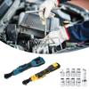 Electric Ratchet Cordless Ratchet Wrench 3/8" 400RPM Variable Speed 3/8" 1/4" Adapter 7 Socket Extension Rod