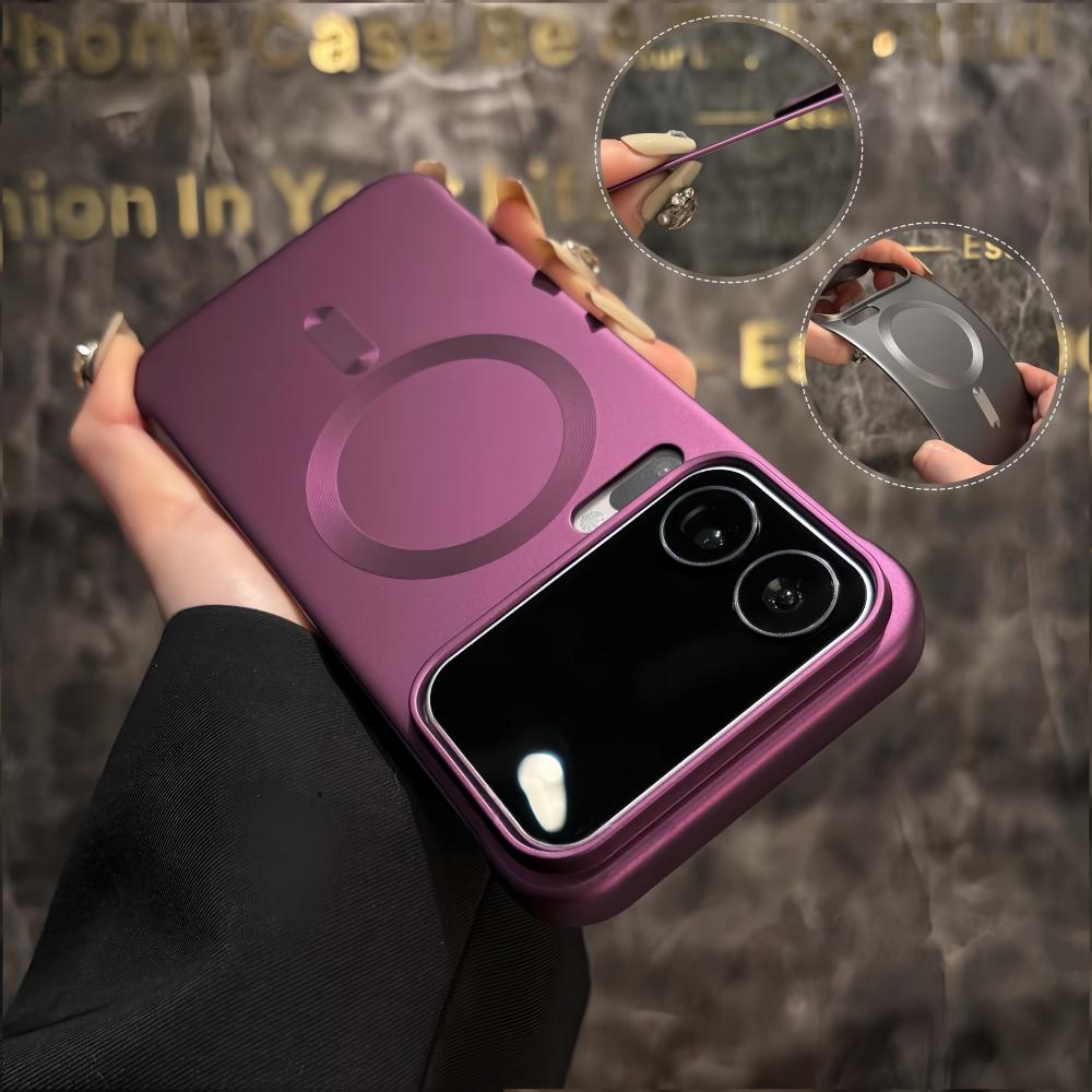 Luxury Matte Hard For Magsafe Frameless Case For Xiaomi 17 Pro Max 15SPro 15 14 Ultra Slim Armor Magnetic Wireless Charge Cover