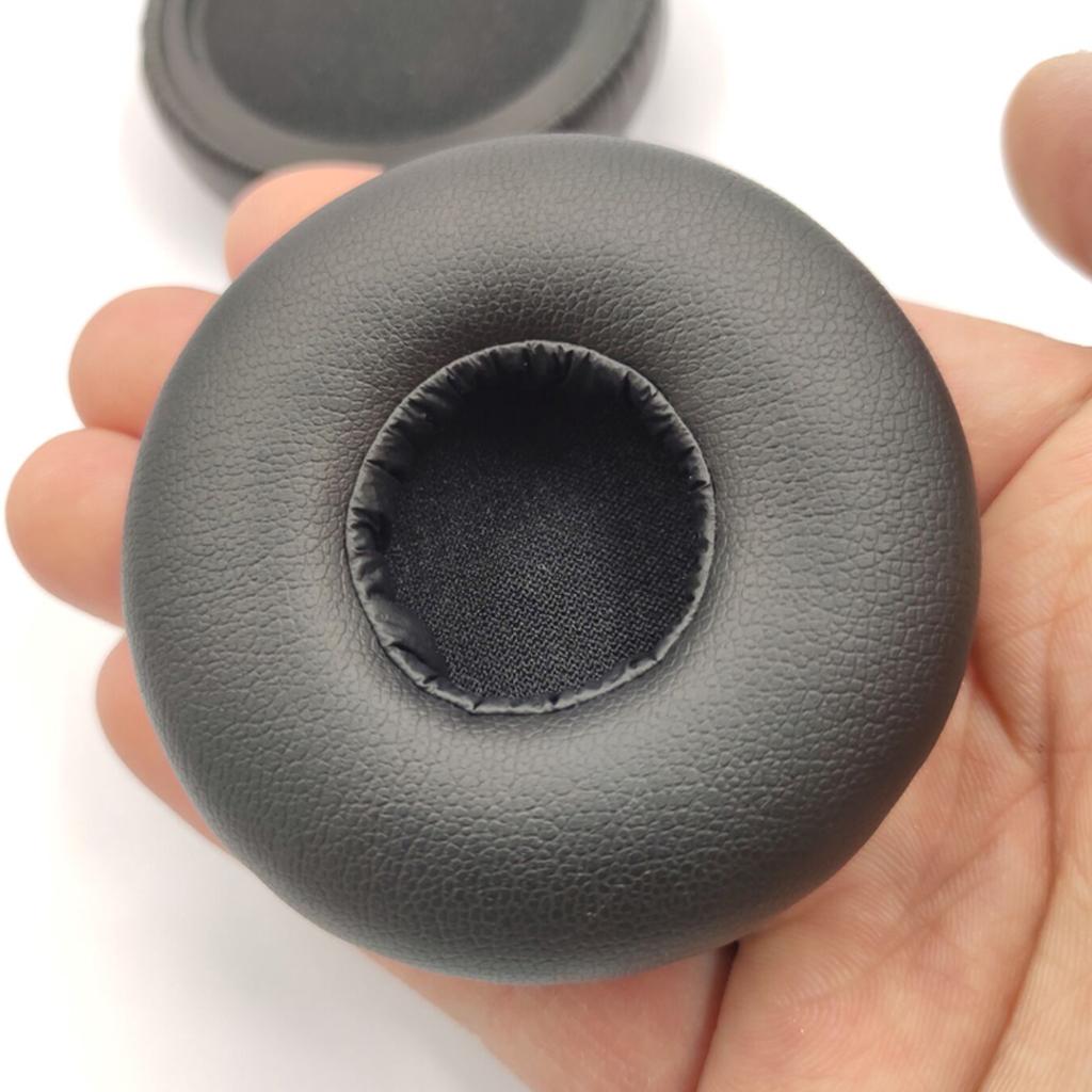2 Pièces Coussinets d'Oreilles en Mousse à Mémoire Éponge Housse pour AKG N60NC N60 Coussinet Doux Casque Sans Fil Manchon de Protection