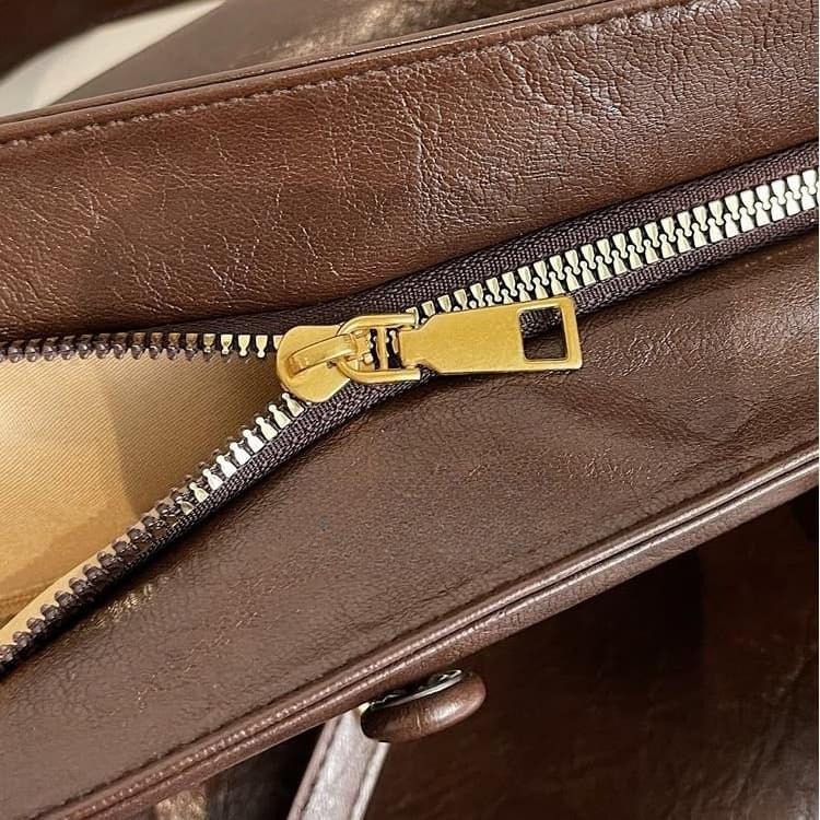 Bolso tote de gran capacidad para mujer, bolso de hombro cruzado