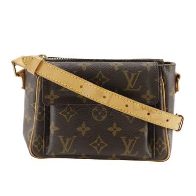 Louis Vuitton Viva CitePM Skuldertaske M51165 Brun Monogram lærred Kvinder Brugt