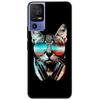 For TCL 40 SE Case 2023 Soft Silicone Protective Black Tiger Lion Funda Coque for TCL 40SE Covers TPU Bumper for TCL40se Paras