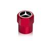 4 stk Bilhjul Dekk Bolt-in Ventilkapsler Merke Bil Tilbehør For Mercedes Benz W205 W177 W212 W213 W221 W220 W176 ML G63 E63 GT AMG
