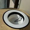 Holiday Straw Hat Women's New Casual Webbing Flat Top Hat Versatile Sunscreen Visor