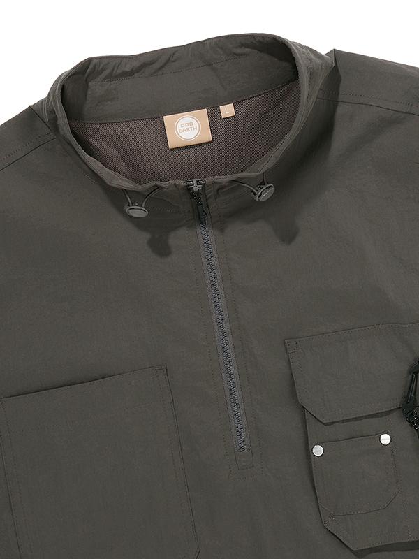 Bbc Earth Double Pocket Anorak_Khaki