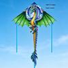Weifang Pterodactyl Dragon Kite - Long-Tailed, Easy-Fly Cartoon Kite for Light Breeze Outdoor Fun