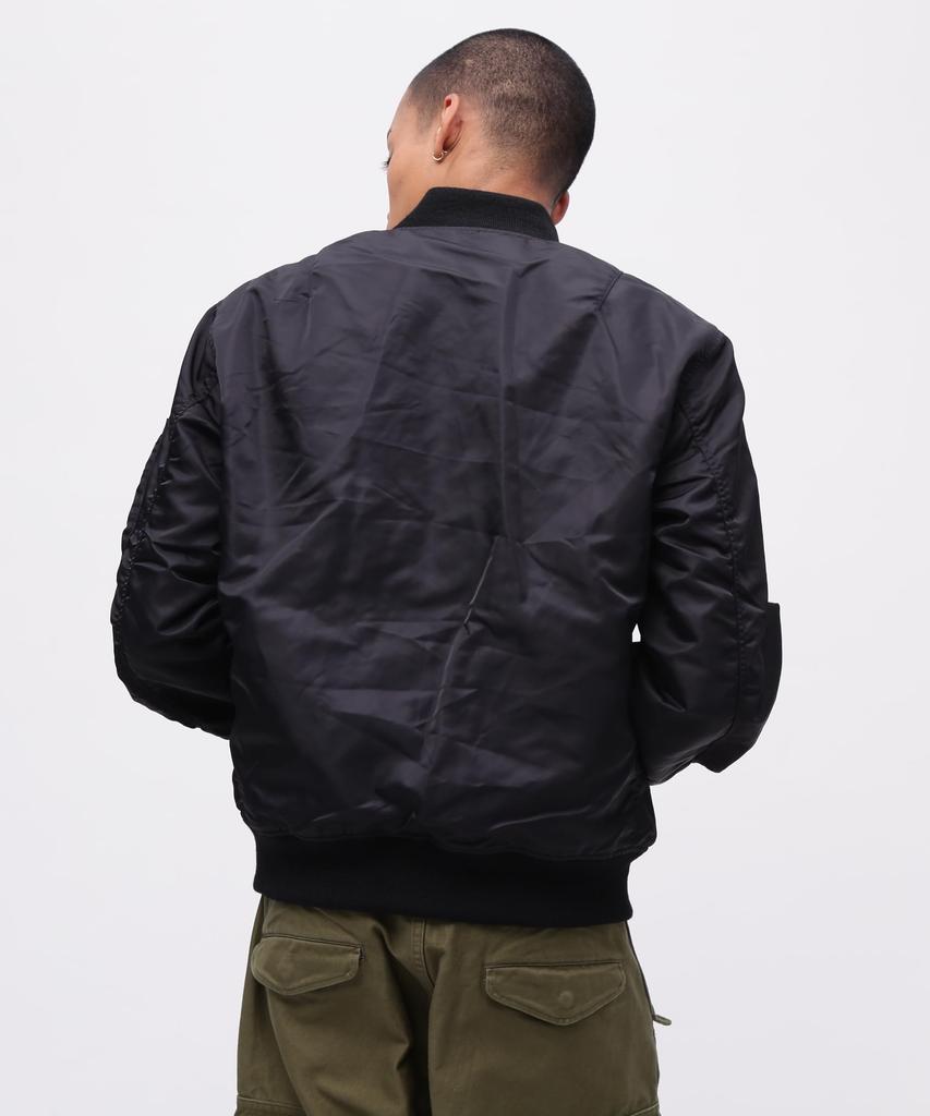 Avirex LINE BLACK Size M 010 Black L-2 Men's 783-4952046