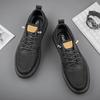 Summer 2024 Mesh Shoes Men Sneakers Breathable Light Men's Casual Shoes Lace-Up Walking Footwear Men's Comfortable Board Shoes