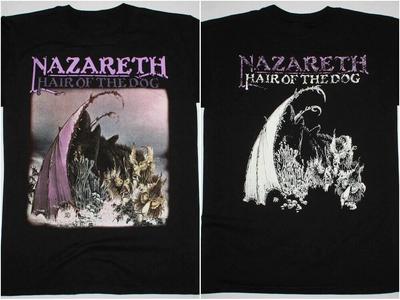 Nazareth Hair Of The Dog Men and Women Cotton S-5XL Shirt For Fan VP449