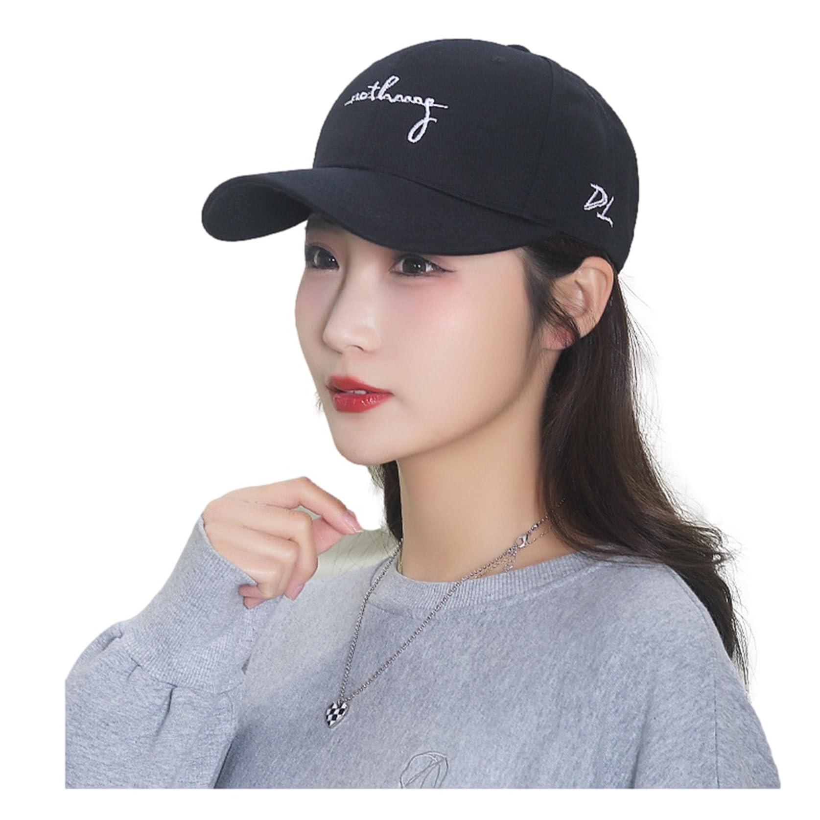 

English One Size UV UV UV Ivory [G-tiamo] [G-tiamo] Cap, Women s Hat, Letters, Point, Embroidery, Adjuster, Adjustment, Cap, Bow, DL, Stylish, Cute,