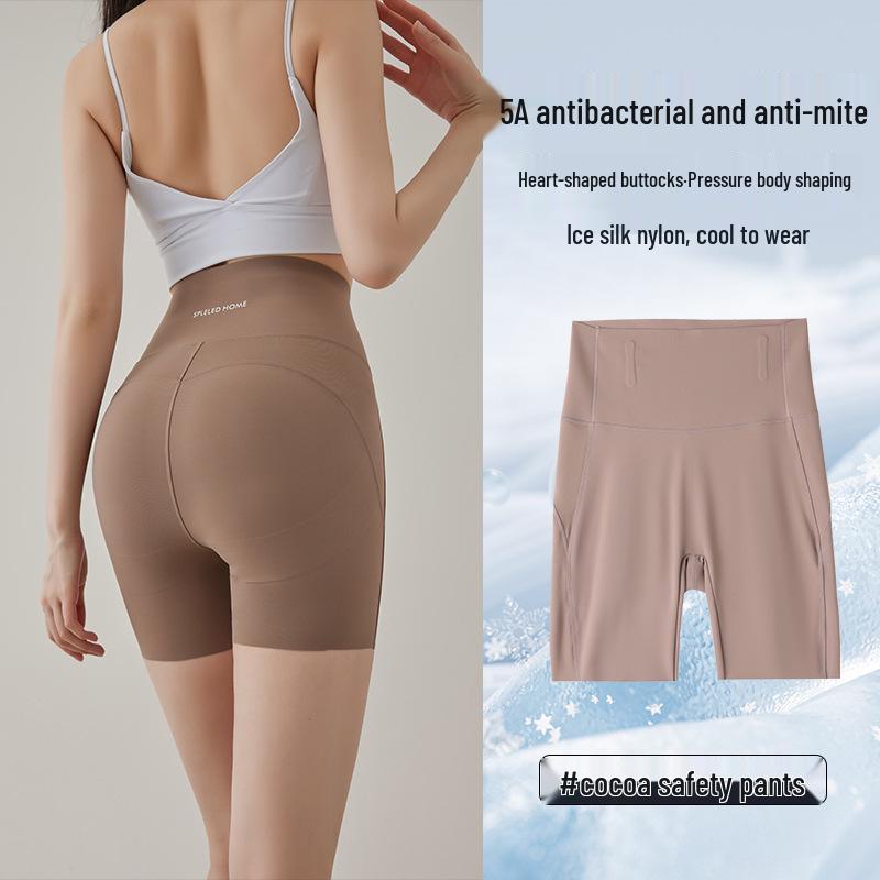 

Lulu Women s High Waist Yoga Shorts - Tummy Control, Lightweight 5-Point Cycling Pants for Summer Sports M (90-105 lbs)