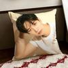 Kpop Lee JJunho Cushion Cover Reversible Soft Durable Pillow Cover Home  Car MultiScene Use for Daily Comfort