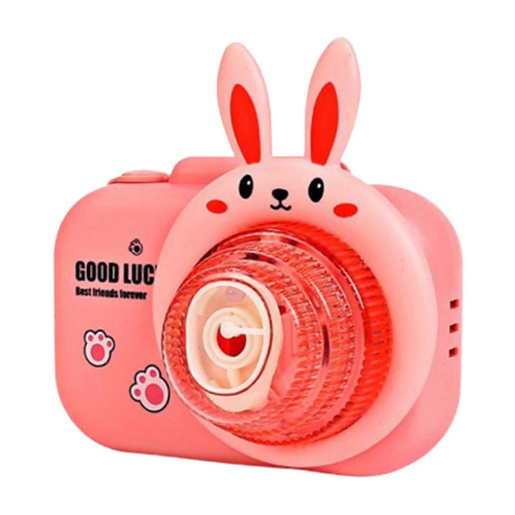 Bubble Camera Bubble Blowing Products Bubble Makers Cartoon Toy with Light Music