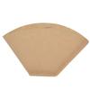 100PCS Coffee Filter Paper Disposable Coffee Drip Paper Natural Wood Pulp Coffee Strainer Paper for 2‑4 Cups