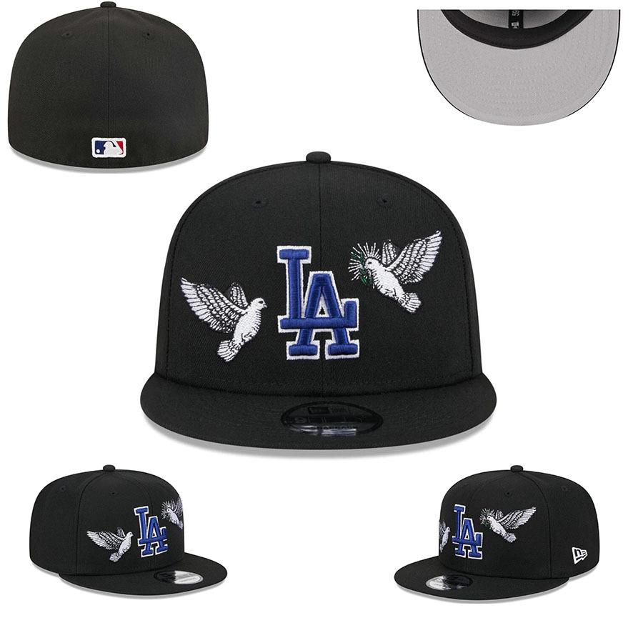 2024 Foreign Trade New LA Dodgers Men's and Women's NY Baseball Team Full Seal Baseball Cap Youth Street Dance Wide Brim Size Cap
