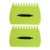 1 Pair Leaf Scoops Hand Rakes Leaf Pick-up Claws Lawn Debris Scooper Large Leaf Grabbers for Picking Up Leaves Clippings Grass