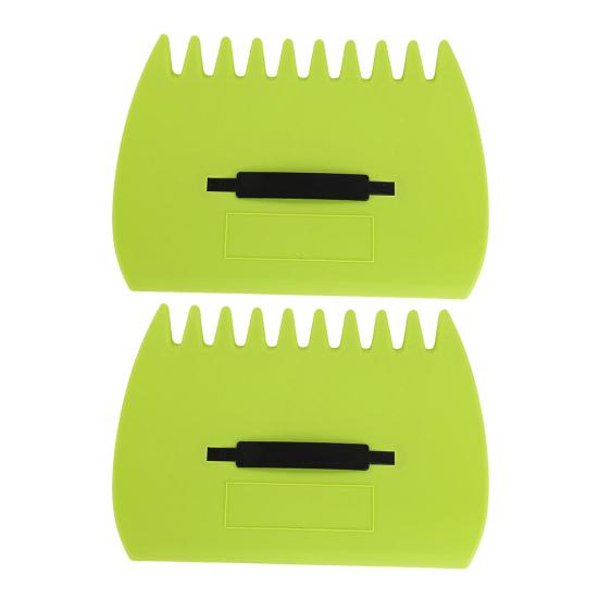 1 Pair Leaf Scoops Hand Rakes Leaf Pick-up Claws Lawn Debris Scooper Large Leaf Grabbers for Picking Up Leaves Clippings Grass