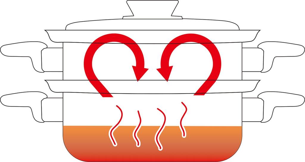 Urushiyama Metal Industry Steamer 20cm: Excellent Heat Conductivity and Heat Retention Lock In Flavor for Delicious Cooking. Gas and Induction