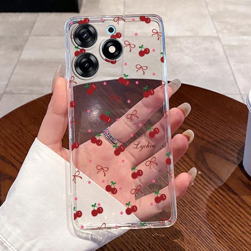 For Tecno Spark 10 Pro Case KI7 Silicone Aesthetic Cute Cat Back Cover for Techno Spark 10 Pro Transparent Soft Phone Case