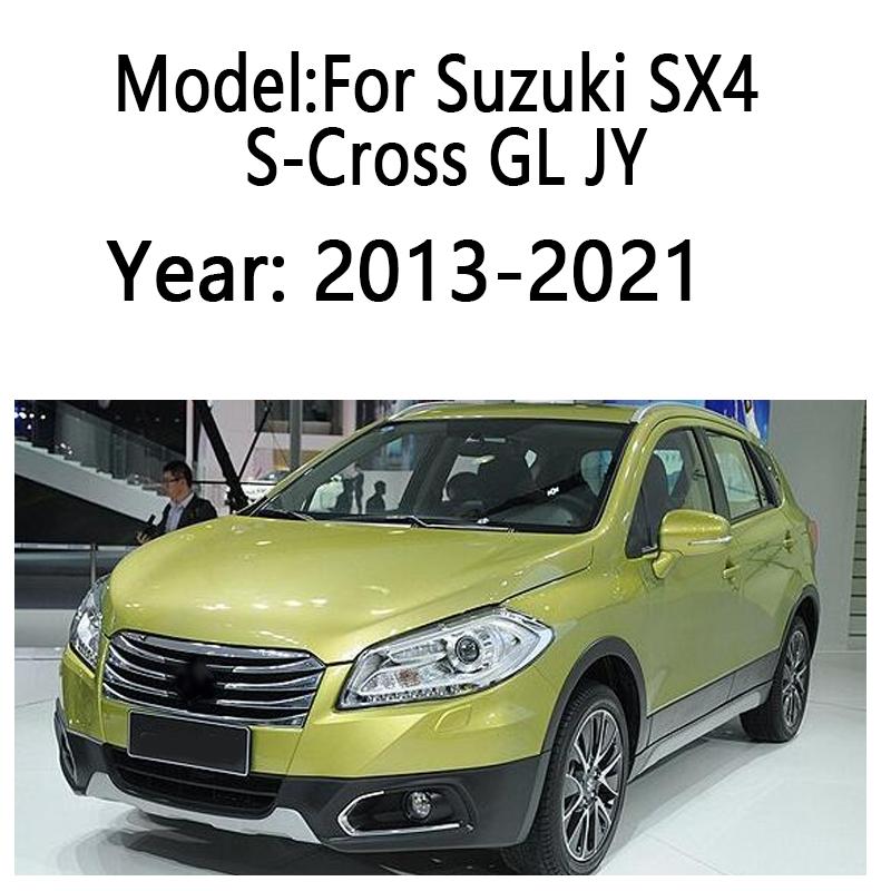 For Suzuki SX4 S-Cross GL JY 2013 2014-2021 Window Door Visor Vent Awning Sun Rain Wind Guard Cover Deflector Car Accessories
