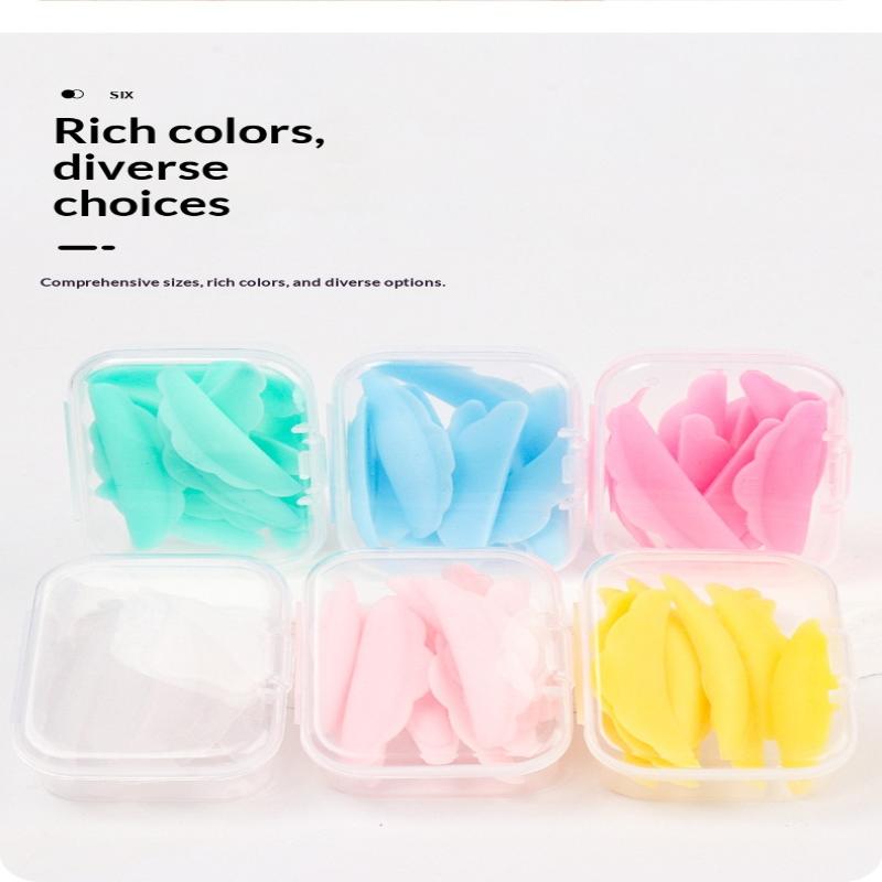 5 Pairs Eyelash Lifting Kit Silicone Lamination Pad Reusable Eyelash Perm Rods 3D Eyelash Curler Accessories Tools